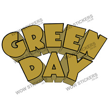 Green Day Music Band D sticker mancave  laptop skateboard van decal