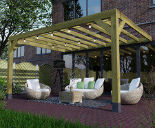 Lean box pergola kit - lean,