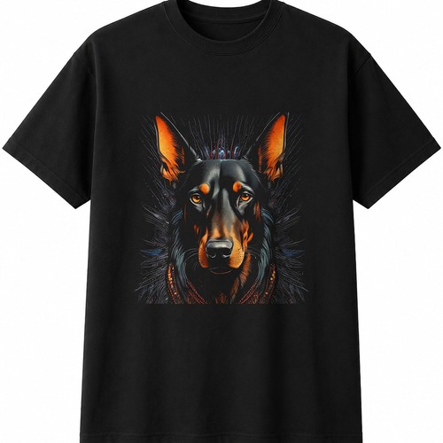 Graphic doberman dog lover - dog,