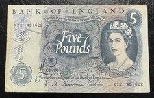 Old Five £5 Pound Note Good