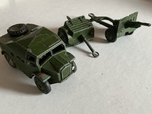 Dinky 688 artillery tractor - dinky,