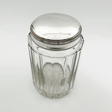 ANTIQUE DRESSING TABLE JAR