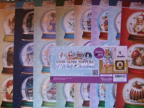 Hunkydory sheets snow globe - , 8