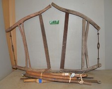3 antique buck bow saw