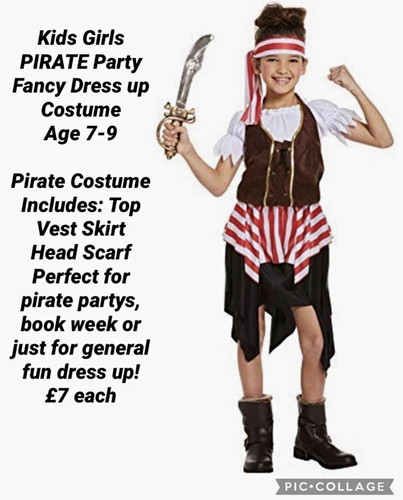 Girls pirate world book - girls,