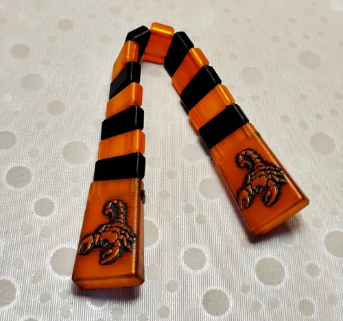 Scorpion flip worry beads - scorpion,