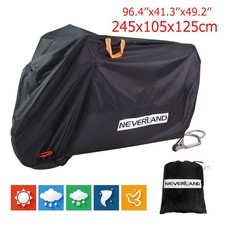Heavy Duty Motorcycle Motorbike Cover Waterproof Outdoor Rain Dust UV Protector