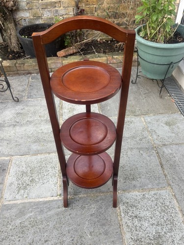 Tier vintage folding wooden - vintage,