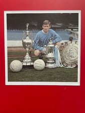 TONY BOOK SIGNED MANCHESTER CITY 5 x 5 inch CHAMPIONS PICTURE
