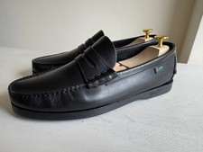 Paraboot Black Leather Coraux