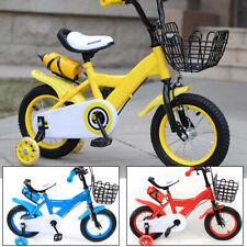 12/14/16 inch Kids Bike Bicycle Children Boys Blue Cycling Removable Stabilisers