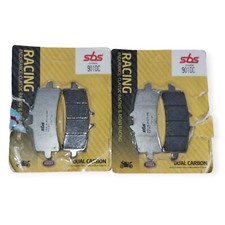 Aprilia RSV4 RF, RR 2015-20 SBS Dual Carbon Front Brake Pads - 901DC Box Damaged