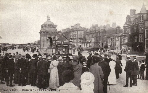 Punch the promenade rhyl - the,