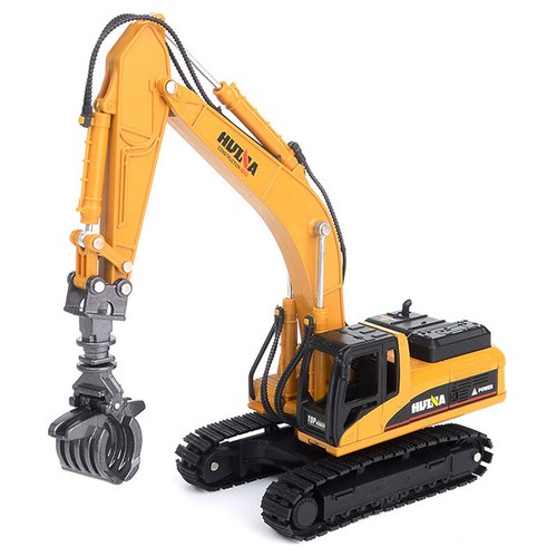 Wood grab construction vehicle - wood,