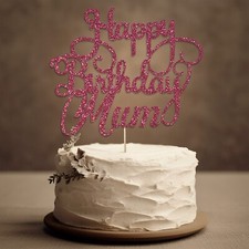 Cake Topper Personalised Happy