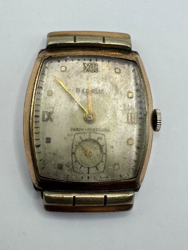 Vintage benrus art deco watch - vintage,