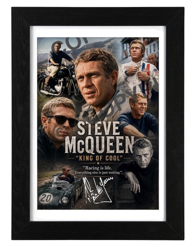 Steve mcqueen signed - steve, autograph