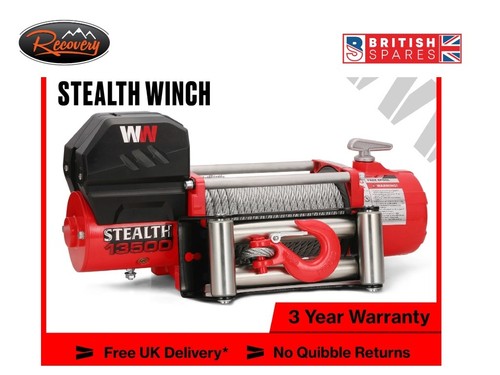 Stealth electric winch 12v - stealth,