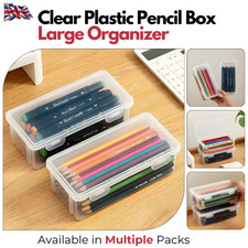 Plastic Pencil Case Storage