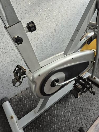 Spin bike silver - spin, silver/yellow