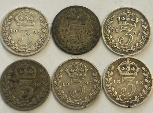 Victoria silver threepence - victoria,