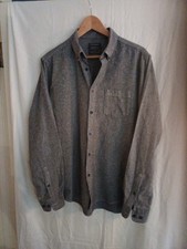 Men's Grey Brushed Cotton