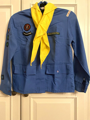 Girl guides blue uniform - girl,
