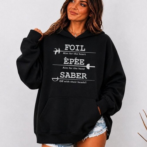 Fencing hoodie foil - -,