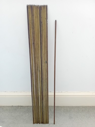 Antique brass stair - brass, rods