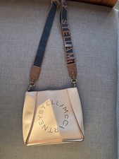 Stella McCartney Embossed Grainy Mini Crossbody Bag Blush Pink Rrp £695