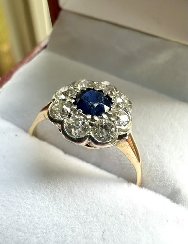 Beautiful sapphire and diamond - beautiful,