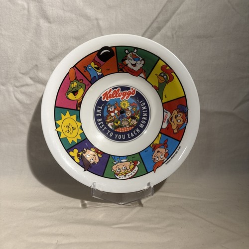Kellogs plastic cereal bowl - plastic,