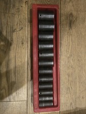 Snap On 1/2" Drive SAE Imperial Impact Sockets 1/2" - 11/4" Big Set