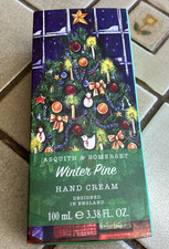 ASQUITH & SOMERSET WINTER PINE HAND CREAM 3.38 oz (100ml) NEW IN GIFT BOX