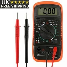 Professional Digital Multimeter Voltmeter Ohmmeter Ammeter Multi Tester Meter UK