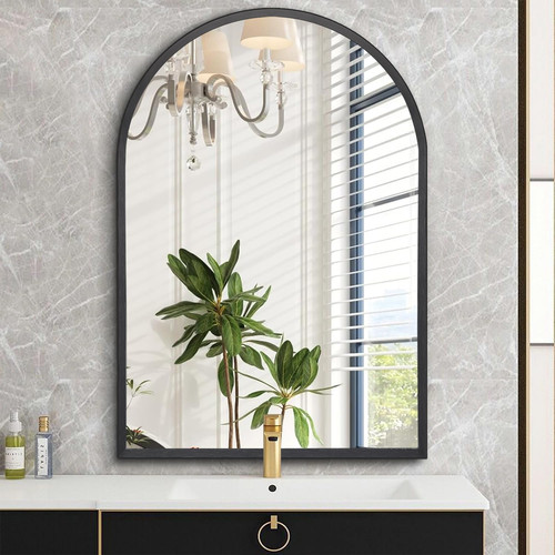 Arch bathroom mirror - arch, mirror,