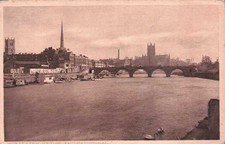 [55906] Worcester Worcestershire early postcard