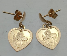 9ct Gold Heart Shape St