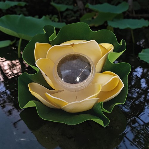 Floating solar lotus pond - floating,