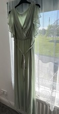 Bridesmaid Dress Size 16 Sage