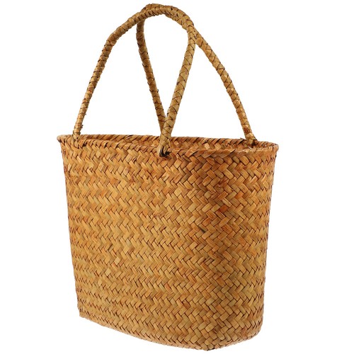 Woven storage basket picnic - woven,
