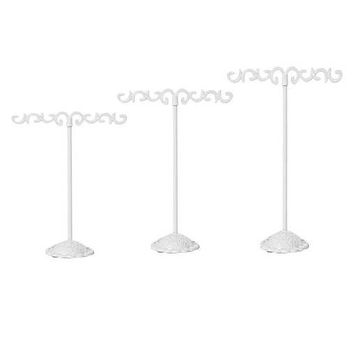 Iron bar earring necklace - bar,