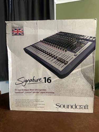Soundcraft signature input - soundcraft, 16-input