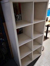 Ikea KALLAX 4x2 Shelving unit, white, 77x147 cm