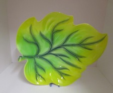 CARLTON WARE .Large Green Leaf