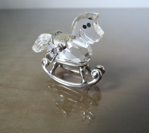 Swarovski rocking horse - swarovski,