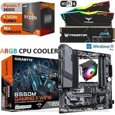 AMD Ryzen 7 3800X + 16GB RAM +