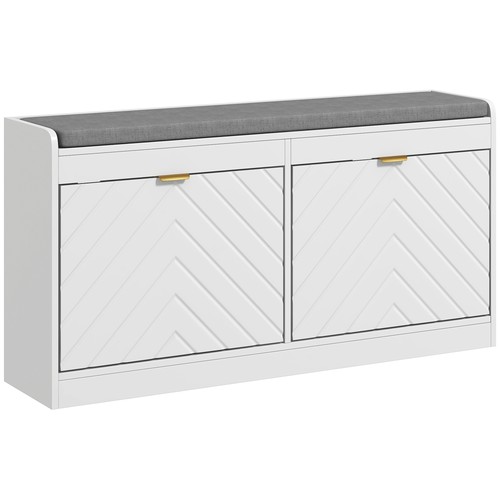 Homcom shoe bench - homcom, flip