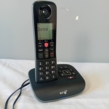 BT Essential Single Cordless Landline Phone Answering Machine