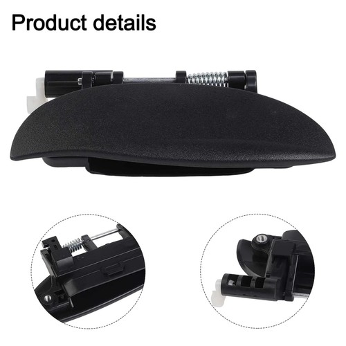 Front driver door handle outer - front,